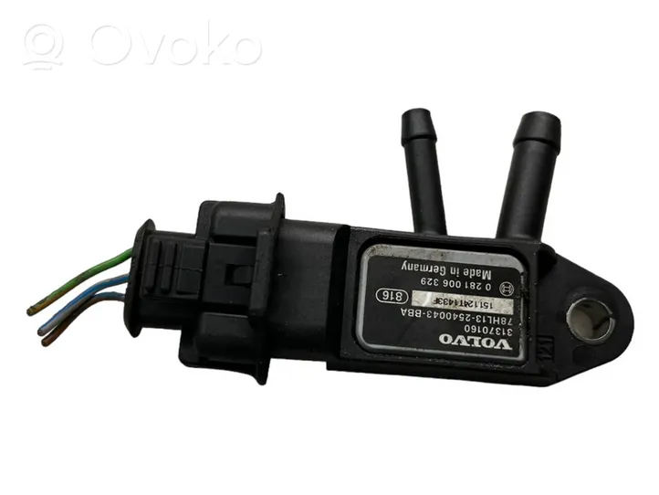 Volvo V40 Sensore di pressione dei gas di scarico 31370160