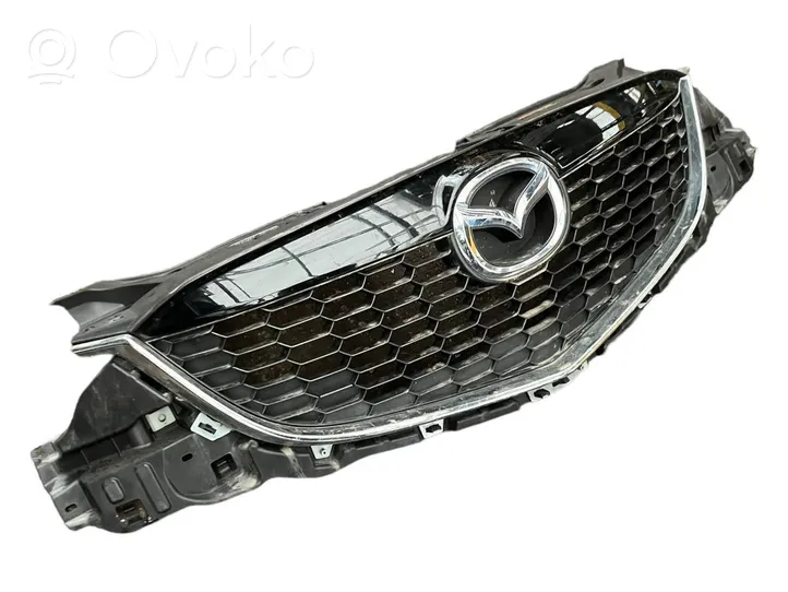 Mazda CX-5 Grille calandre supérieure de pare-chocs avant kd4550712