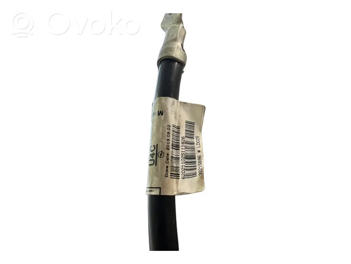 Opel Astra K Negative earth cable (battery) 39215696