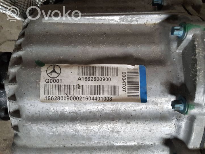 Mercedes-Benz GLS X166 Vaihdelaatikon vaihteenvaihtajan kotelo A1662800900