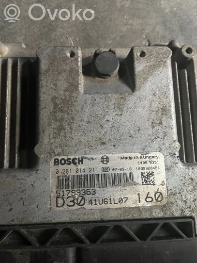 0281014211 Citroen Jumper Komplettsatz Motorsteuergerät  