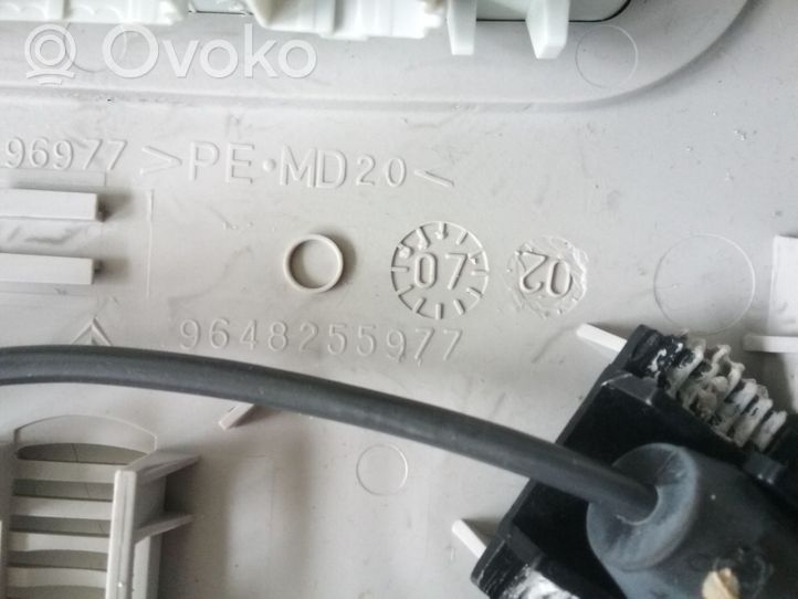 Peugeot 407 Przycisk / Włącznik oświetlenia wnętrza kabiny 9636696977