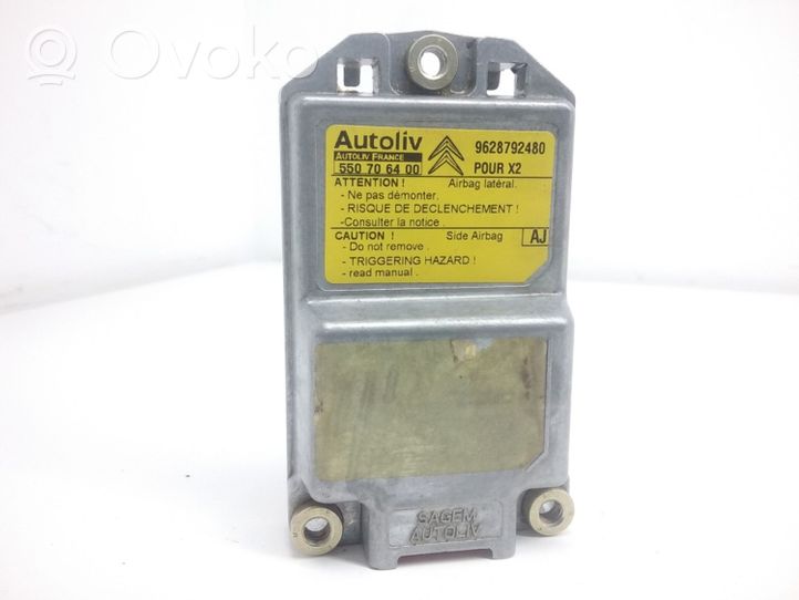 Citroen Xantia Module de contrôle airbag 9628792480