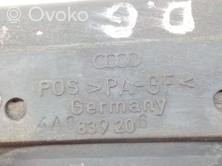 Audi 80 90 S2 B4 Išorinė atidarymo rankena galinių durų 4A08392060