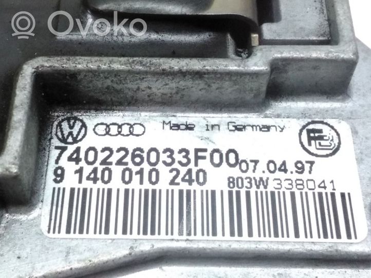 Audi A4 S4 B5 8D Lämpöpuhaltimen moottorin vastus 9140010240