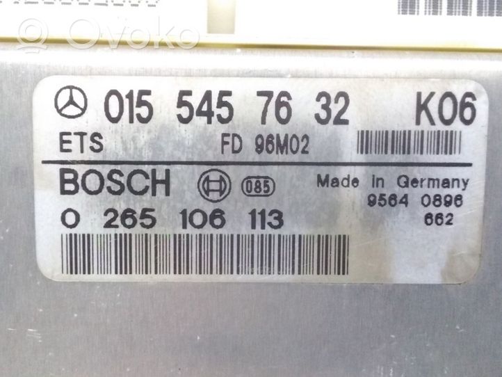 Mercedes-Benz E W210 ABS valdymo blokas 0155457632
