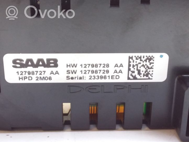 Saab 9-3 Ver2 Monitori/näyttö/pieni näyttö 12798728AA