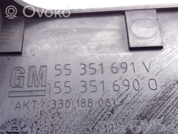 Opel Meriva A Osłona górna silnika 55351690