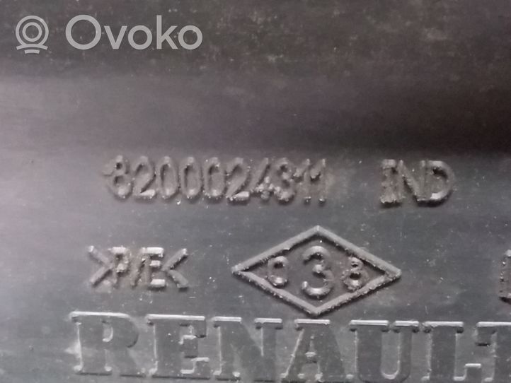 Renault Vel Satis Viršutinė dalis radiatorių panelės (televizoriaus) 8200024311