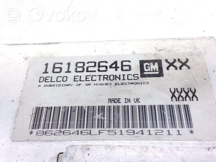 Opel Tigra A Calculateur moteur ECU 16182646