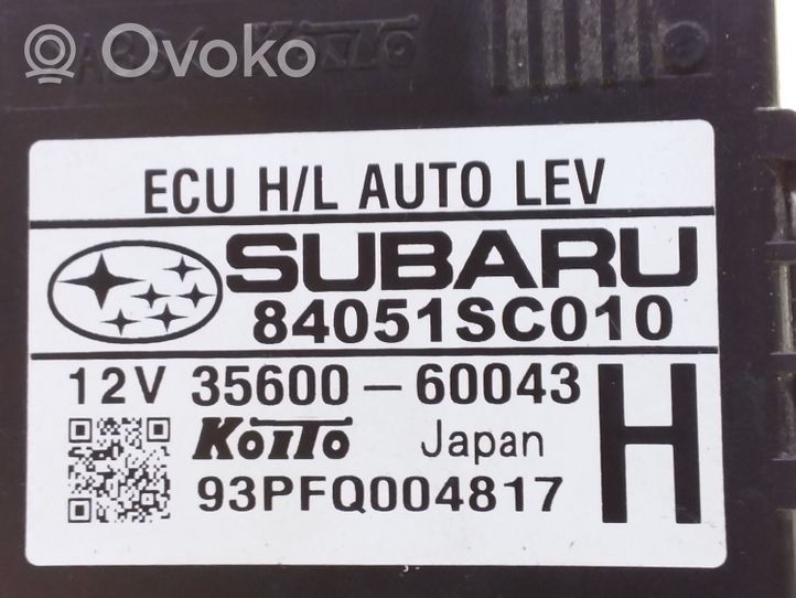 Subaru Forester SH Citu veidu vadības bloki / moduļi 84051SC010
