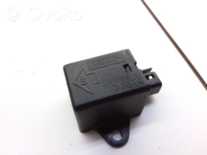 Opel Sintra Airbag deployment crash/impact sensor 10293154