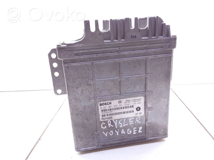 Chrysler Grand Voyager III Calculateur moteur ECU P04686660AB