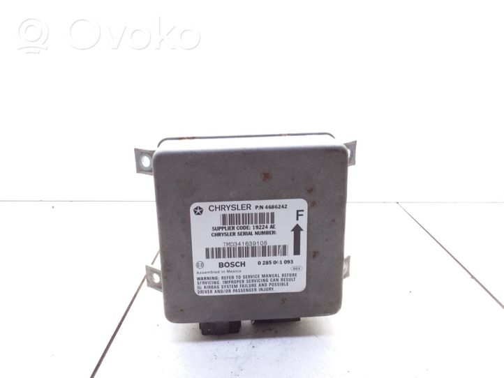 Chrysler Grand Voyager III Module de contrôle airbag 0285001093