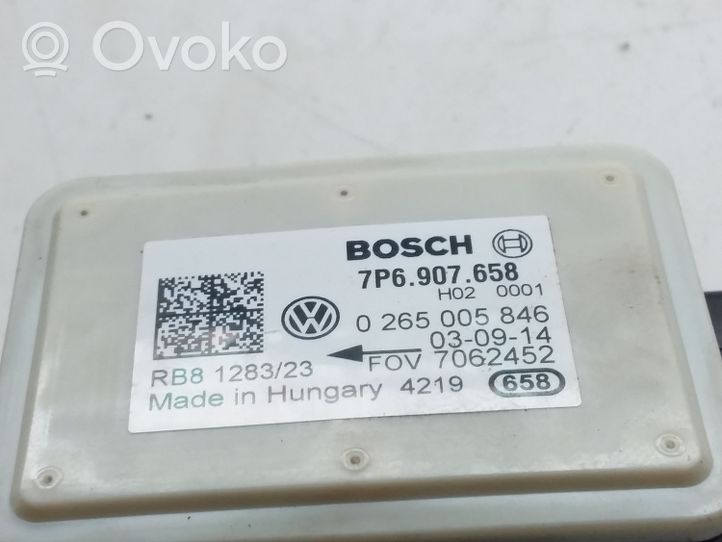 Volkswagen Touareg II Sensore di imbardata accelerazione ESP 7P6907658