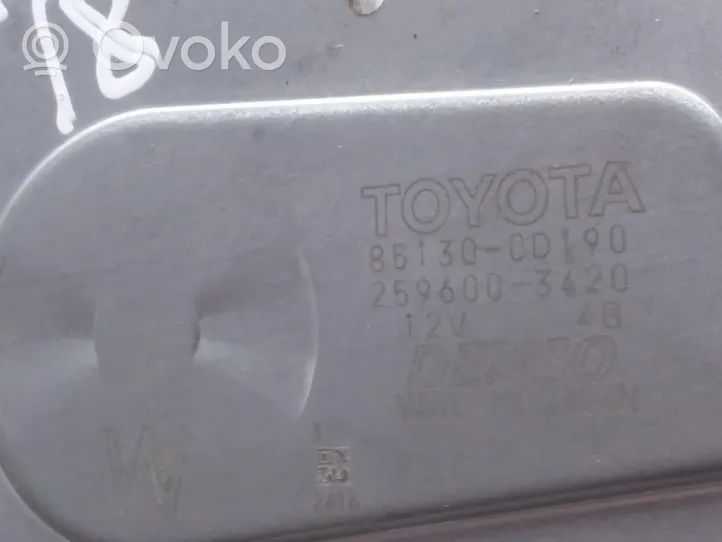 Toyota Yaris Moteur d'essuie-glace arrière 851300D190