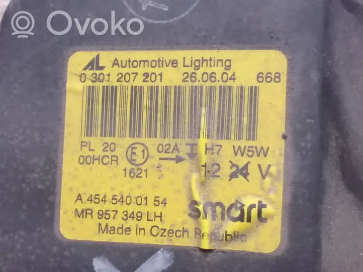 Smart ForFour I Lampa przednia A4545400154