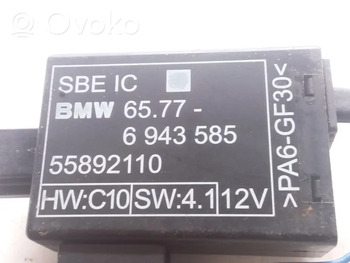 BMW 7 E65 E66 Modulo di controllo sedile 65776943585