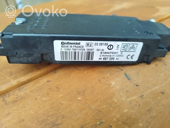 Citroen C3 Picasso Moduł / Sterownik Bluetooth 9666759980