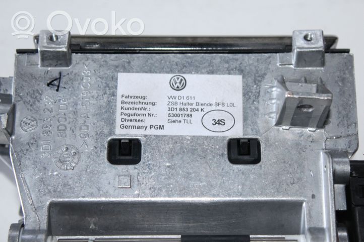 Volkswagen Phaeton Copertura griglia di ventilazione laterale cruscotto 3D1853204K