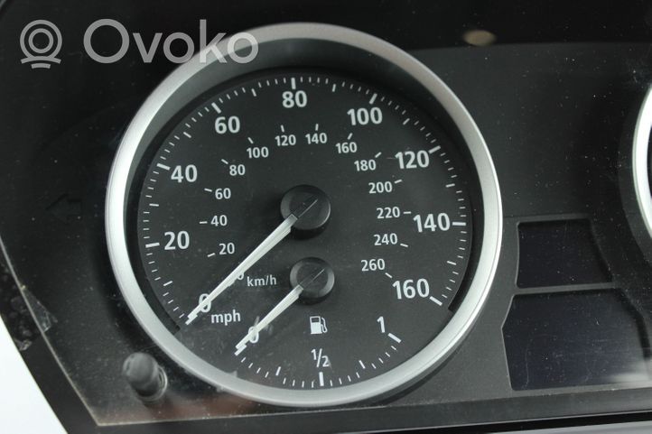BMW 6 E63 E64 Compteur de vitesse tableau de bord 62116958611