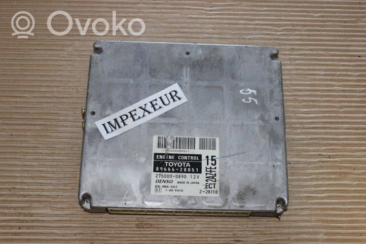 Toyota Previa (XR30, XR40) II Sterownik / Moduł ECU 8966628051