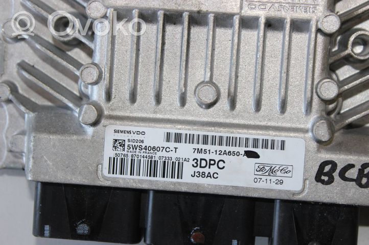 Ford Focus Блок управления двигателя 7M5112A650APC