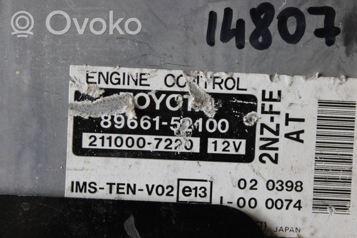 Toyota Yaris Variklio valdymo blokas 8966152100