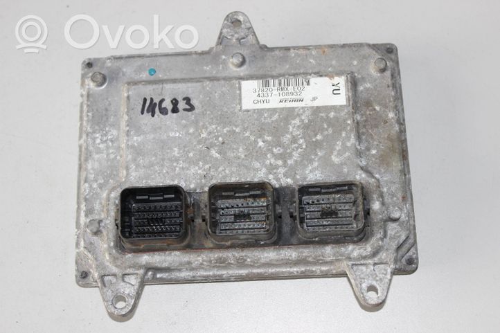 Honda Civic Calculateur moteur ECU 37820RMXE02