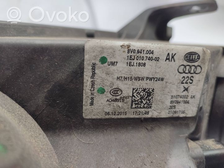 Audi A3 S3 8V Передняя фара 8V0941004