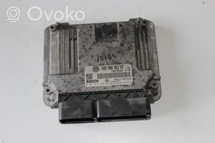 Volkswagen Touran I Komputer / Sterownik ECU silnika 03G906021KF