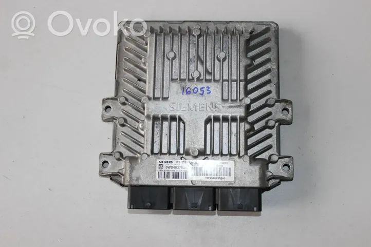 Citroen C6 Variklio valdymo blokas 9658198080