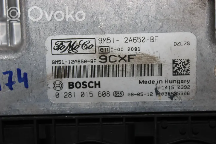 Ford Focus Sterownik / Moduł ECU 9M5112A650BF