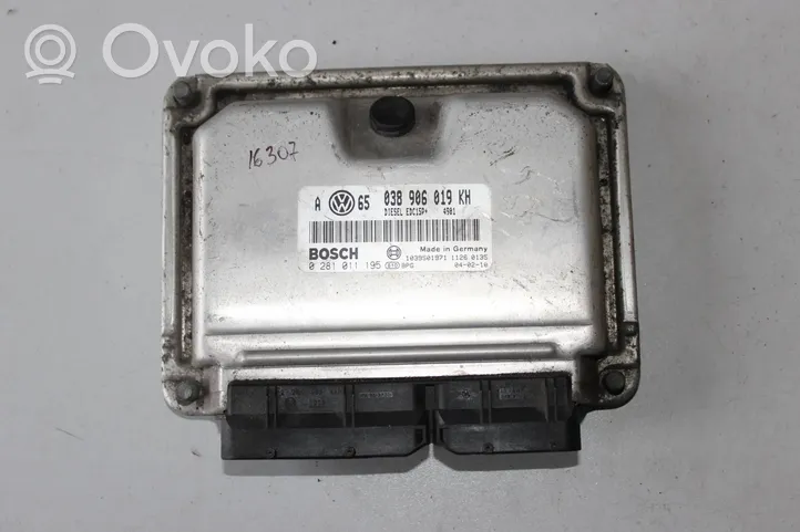 Audi A6 S6 C6 4F Centralina/modulo del motore 038906019KH