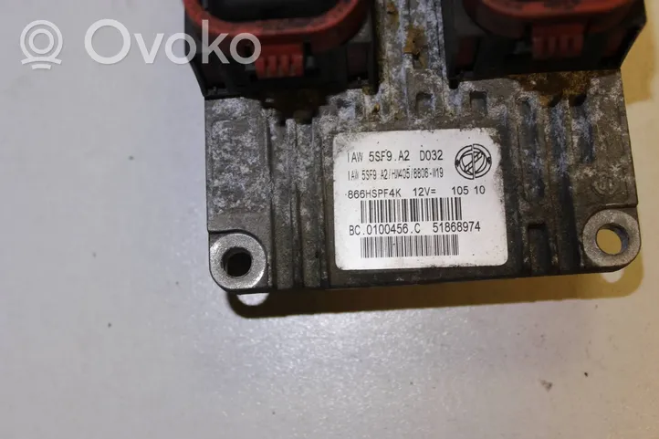 Fiat Grande Punto Komputer / Sterownik ECU i komplet kluczy 51868974