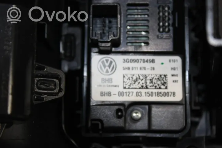 Volkswagen PASSAT B8 Gaisa kondicioniera / klimata kontroles / salona apsildes vadības bloks (salonā) 3G0907049B
