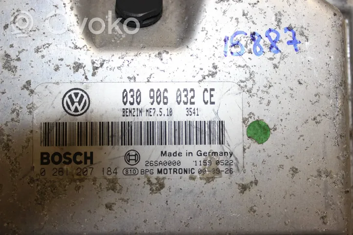 Volkswagen Polo III 6N 6N2 6NF Dzinēja vadības bloks 030906032CE