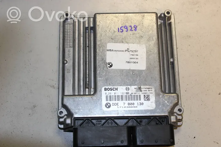 BMW 3 E46 Sterownik / Moduł ECU 7800130