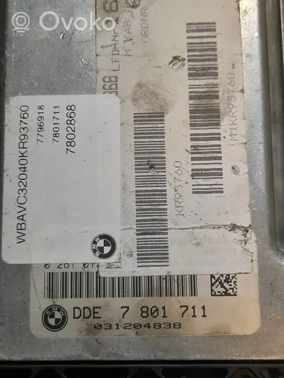 BMW 3 E90 E91 Calculateur moteur ECU 7796918