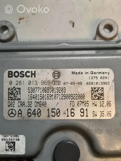 Mercedes-Benz B W245 Calculateur moteur ECU A6401501691