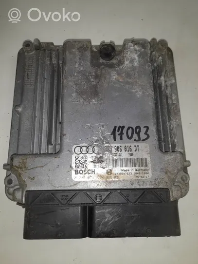 Audi A3 S3 A3 Sportback 8P Sterownik / Moduł ECU 0281011892