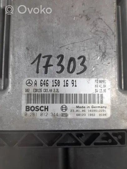 Mercedes-Benz C W203 Calculateur moteur ECU A6461501691