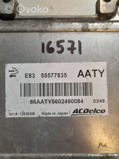 Opel Corsa D Sterownik / Moduł ECU 55577835