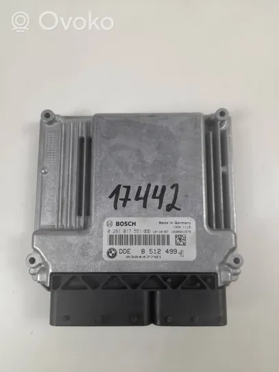 BMW 1 E81 E87 Sterownik / Moduł ECU 8512499