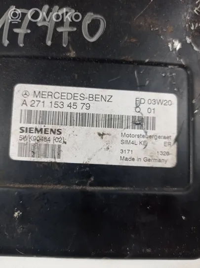 Mercedes-Benz C W203 Calculateur moteur ECU A2711534579