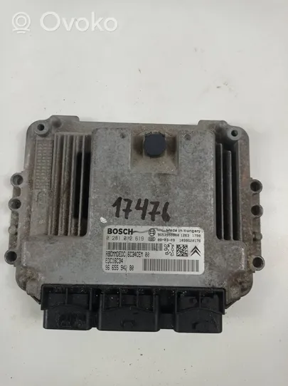 Peugeot 307 Calculateur moteur ECU 9665594280