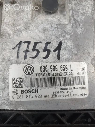 Volkswagen Golf V Moottorin ohjainlaite/moduuli 03G906056L