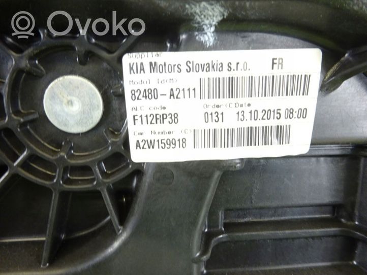 KIA Ceed Alzacristalli della portiera anteriore con motorino 82480-A2111 82460-A2010 6