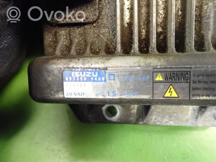 Opel Meriva A Unité de commande, module ECU de moteur 897350-9488 112500-0166