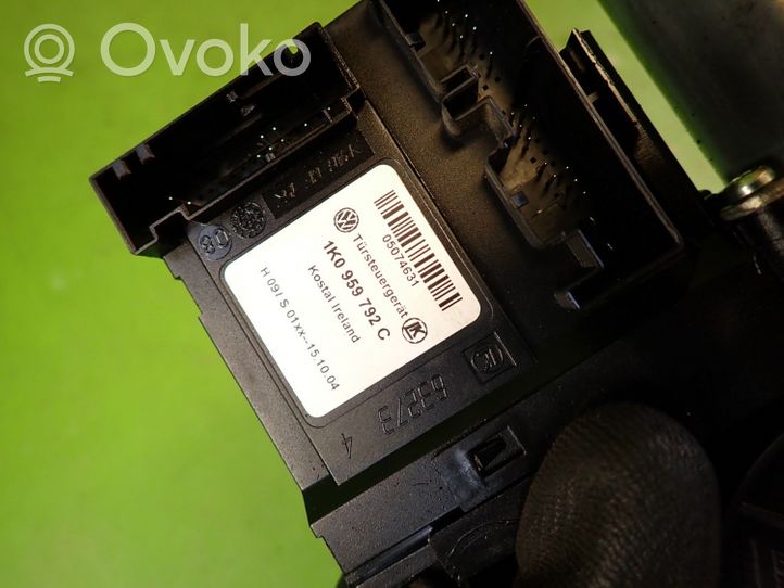 Skoda Octavia Mk2 (1Z) Elektryczny podnośnik szyby drzwi przednich 1K0959792C